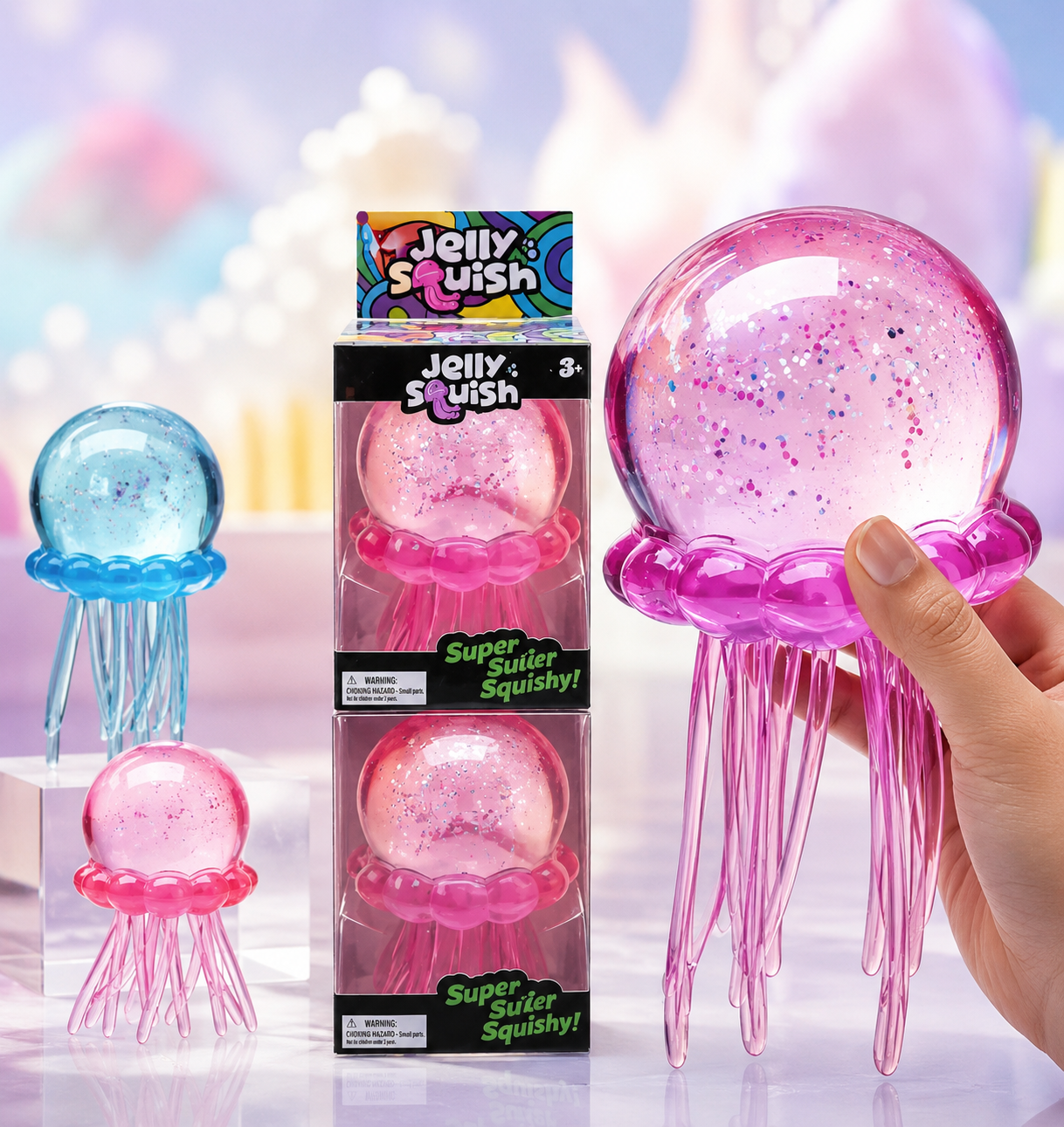 NEE DOH NICE CUBE GNIOT ICE CUBE KOSTKA LODU SQUISHY SWIRL ANTYSTRES