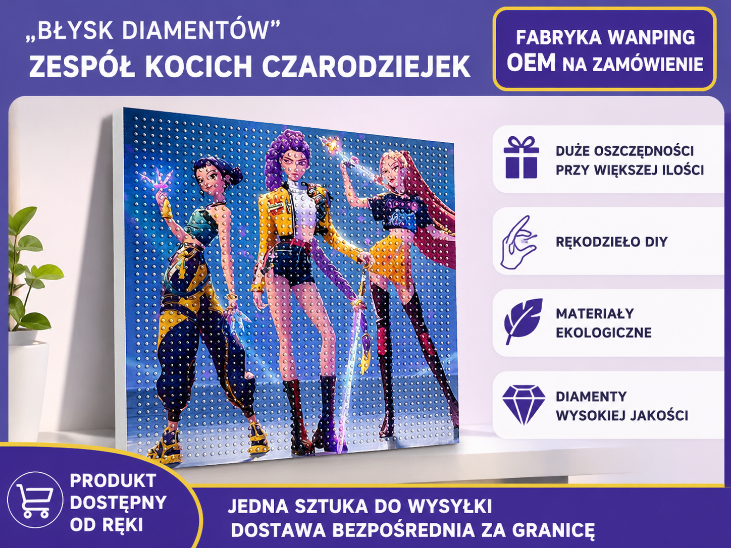 Wyklejania diamentami K Pop
