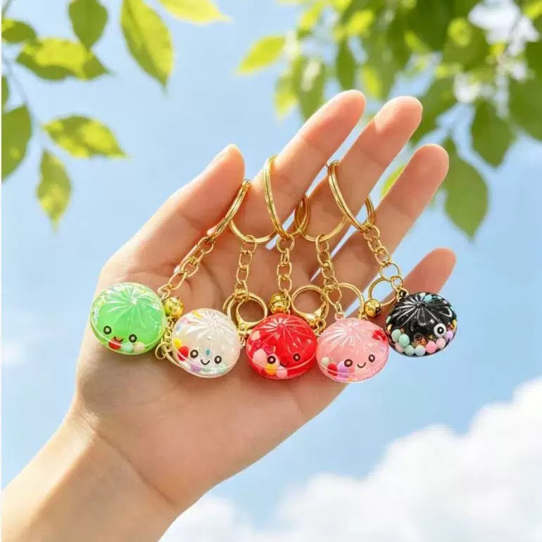 Breloczek DUŻY DUMPLING SQUISHY – KOLOROWY ANTYSTRES W PUDEŁKU