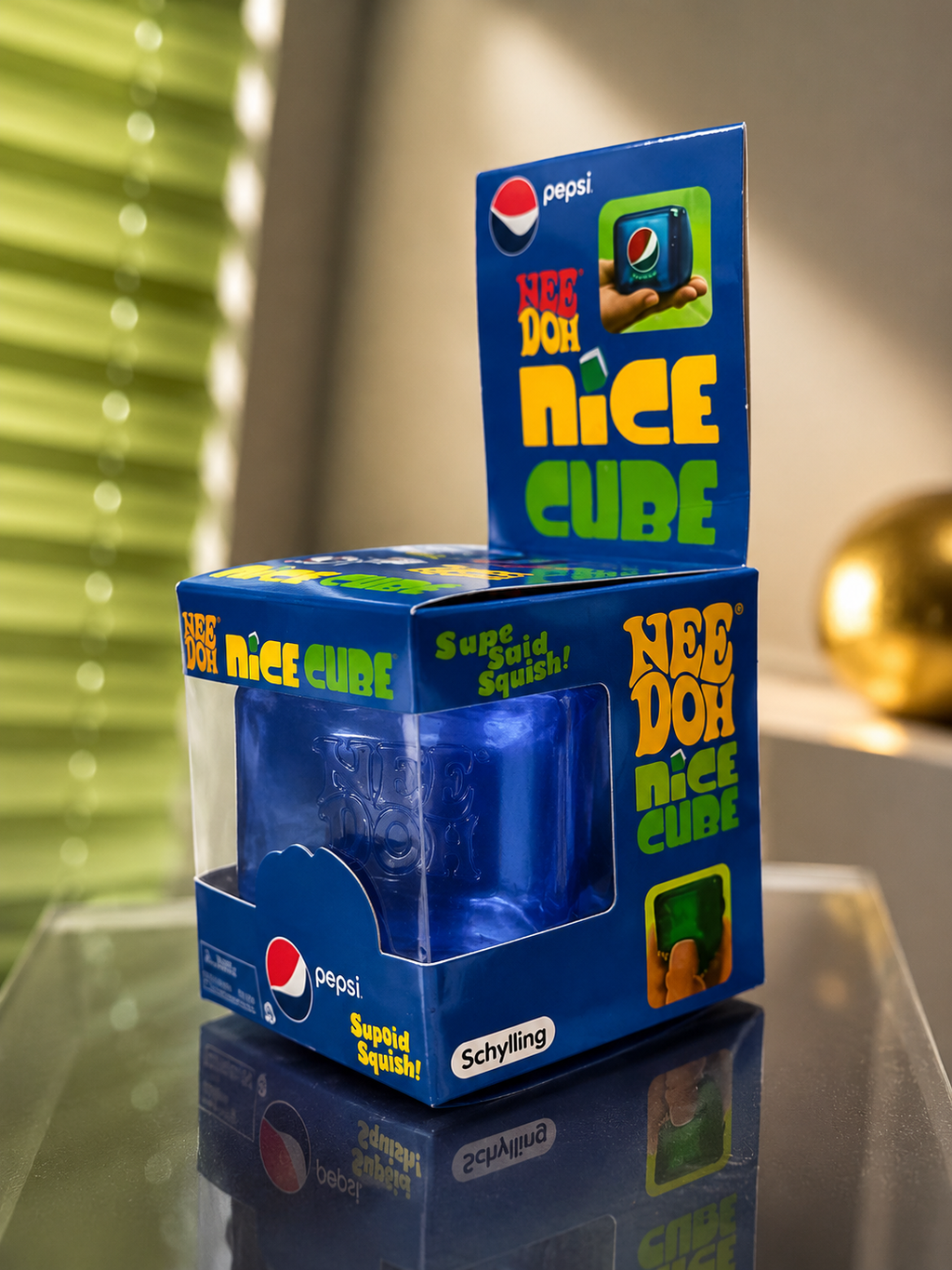 NEE DOH NICE CUBE GNIOT ICE CUBE KOSTKA LODU SQUISHY SWIRL ANTYSTRES