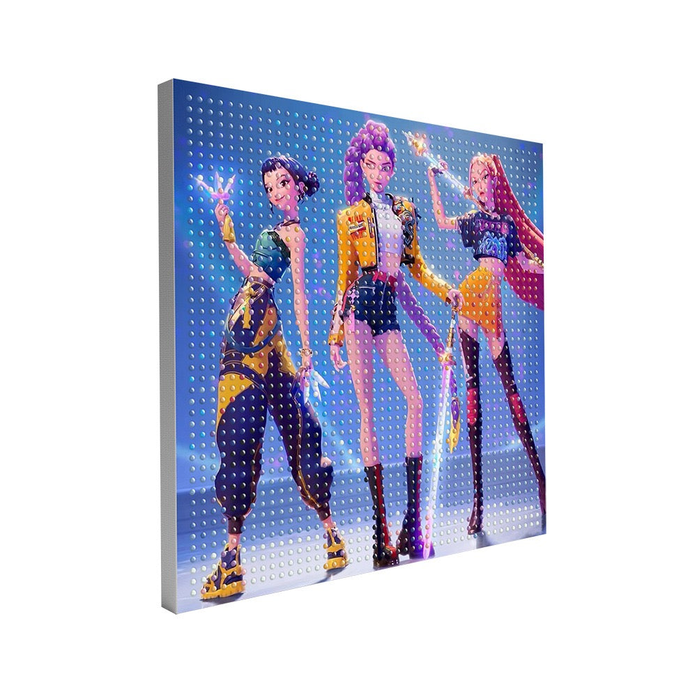 Wyklejania diamentami K Pop