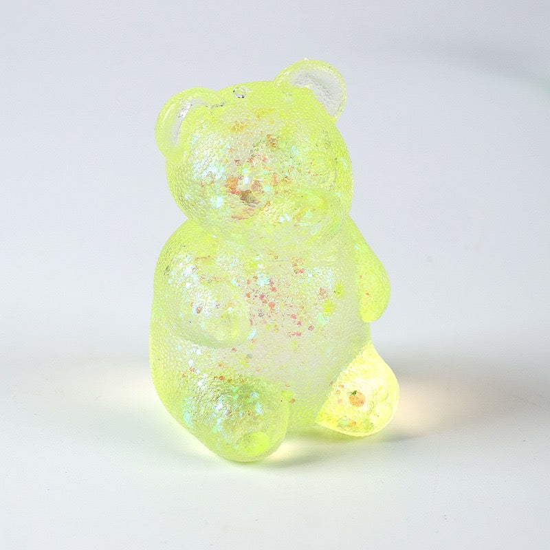 NEE DOH NICE CUBE GNIOT SQUISHY SWIRL ANTYSTRES ORANGE GUMMY 🐻