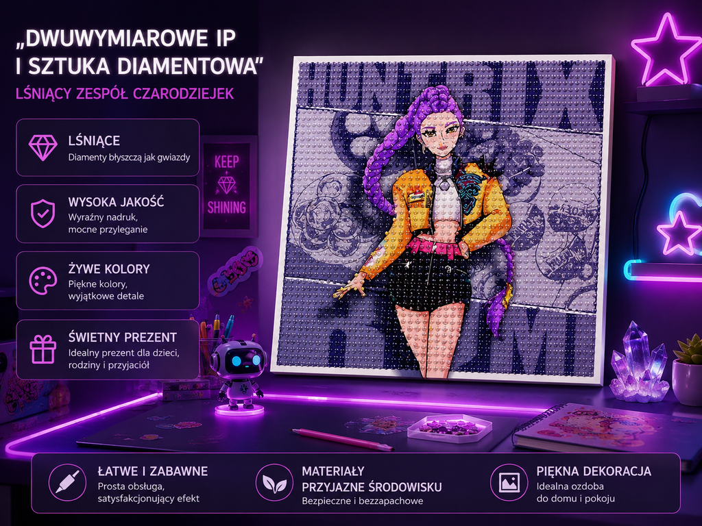 Wyklejania diamentami K Pop